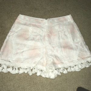 High waisted shorts